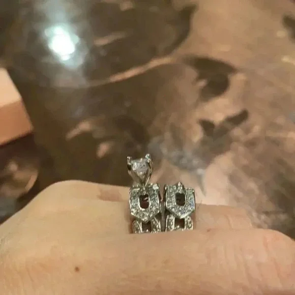 Crystal Female Big Stone Ring Set Boho Fashion NWBOX - Picture 5 of 8